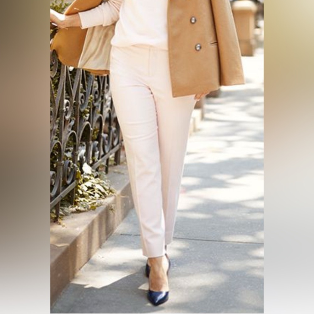 Elegant Cream Women's Pants